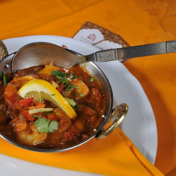 Prawn Curry (Gamberi con salsa alle spezie)